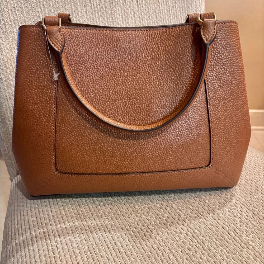 Kate Spade Lena Satchel Leather Shoulder Bag - Picture 3 of 6